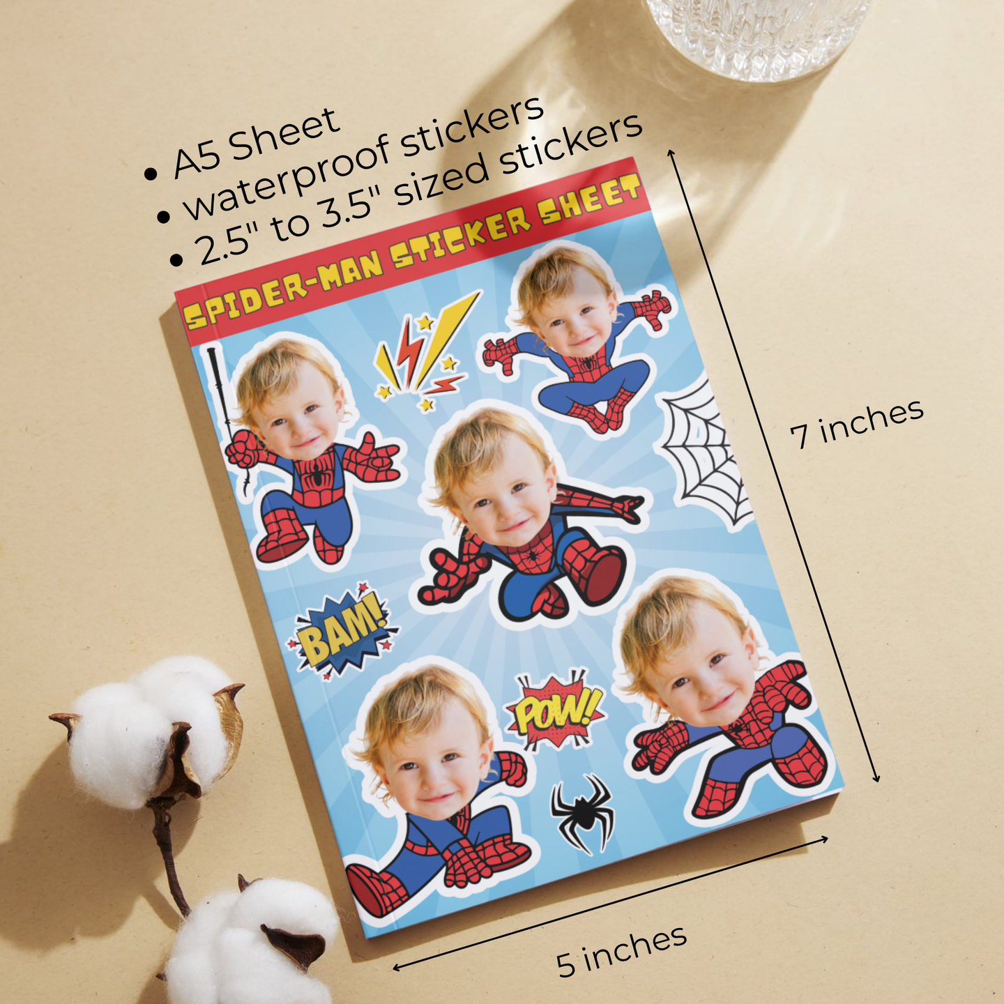 Spider-Man Sticker Sheet