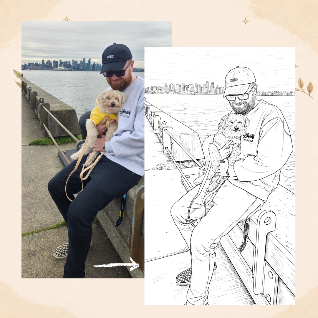 Personalized Colouring Book (Father's Day Promo)
