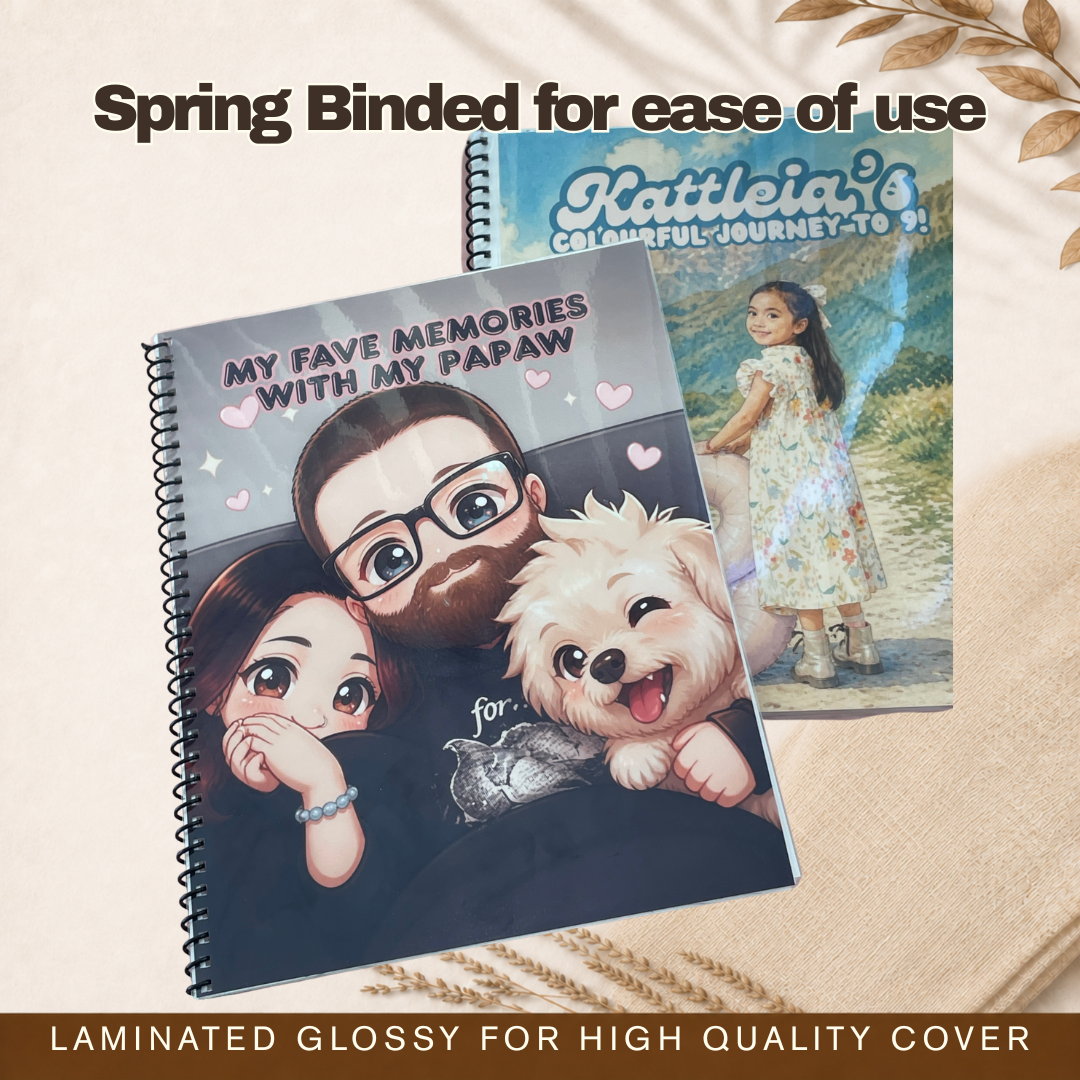 Personalized Colouring Book (Father's Day Promo)