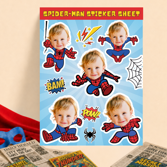 Spider-Man Sticker Sheet